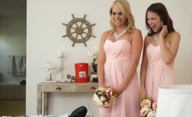Mia Malkova And Riley Reid In Wedding Dresses In POV Threesome Xvideos
